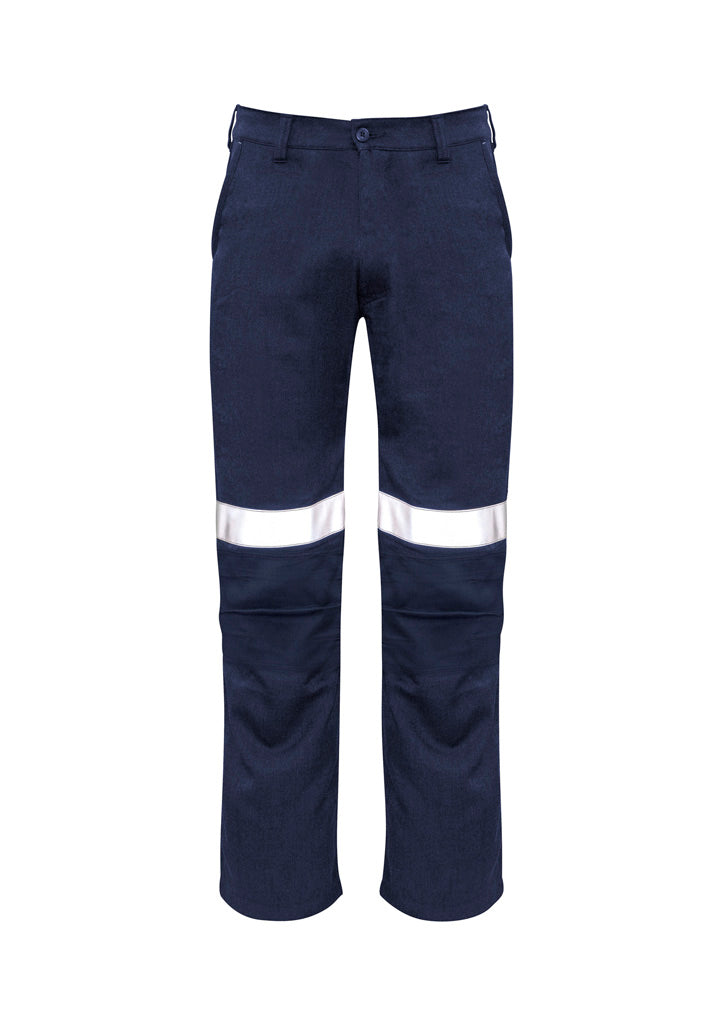 Men's Orange Flame Traditional Style Taped Work Pant