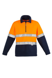 Men's Hi Vis Fleece Jumper - Hoop Taped
