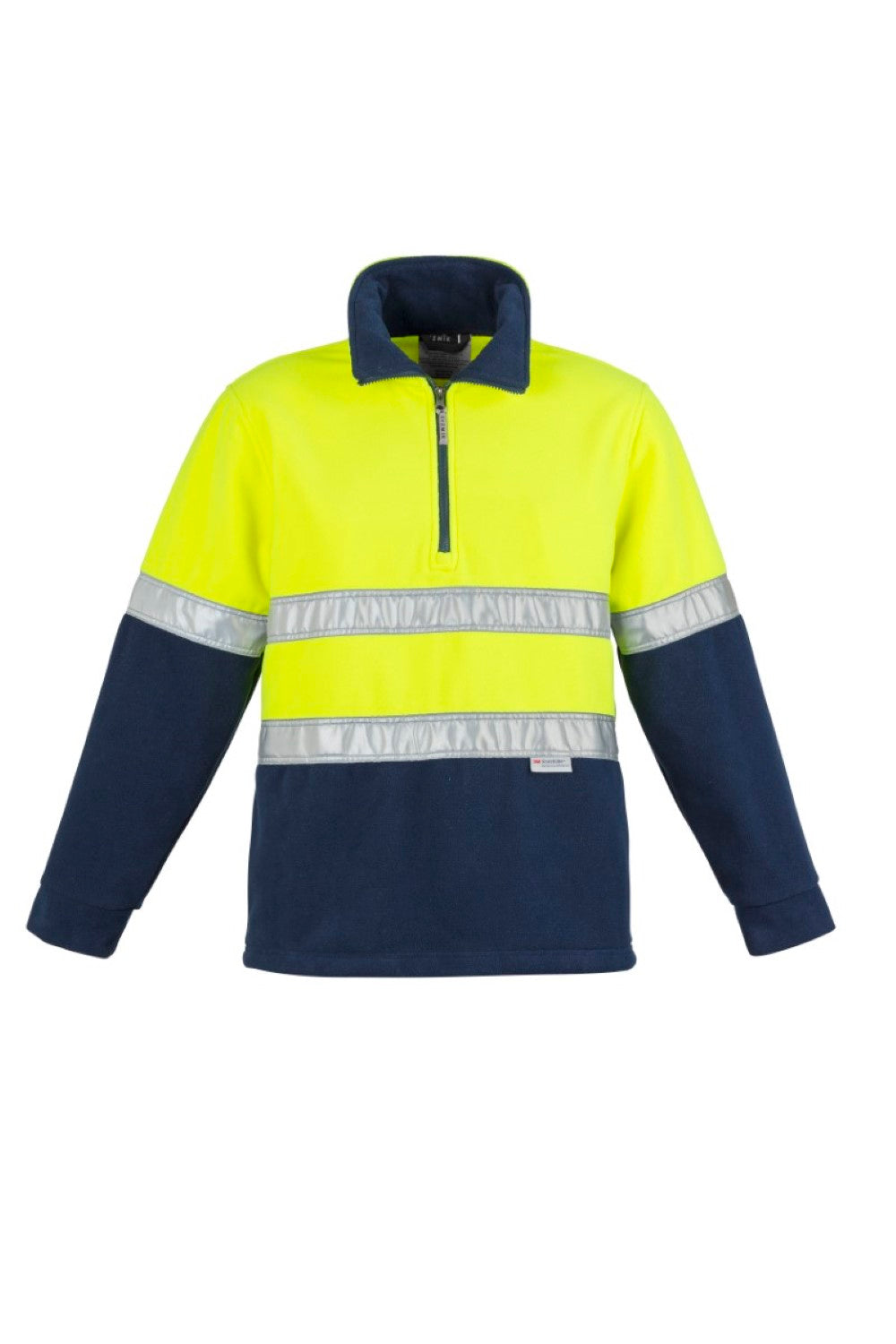 Men's Hi Vis Fleece Jumper - Hoop Taped