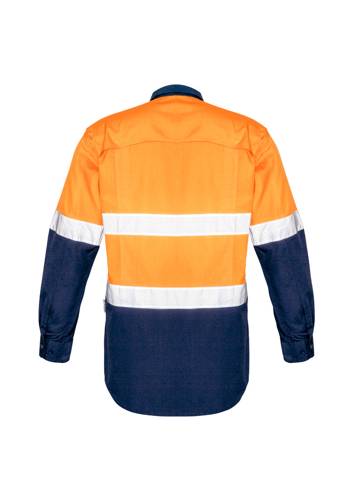 Syzmik Men's Rugged Cooling Taped Hi Vis Spliced Shirt
