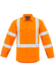 Men's Red Flame Hi Vis X Back Shirt