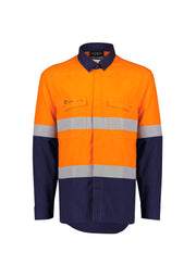 Men's Flame Lightweight Ripstop Spliced Shirt - Hoop Taped