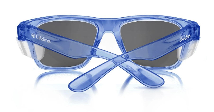 Fusions Blue Frame Tinted Lens