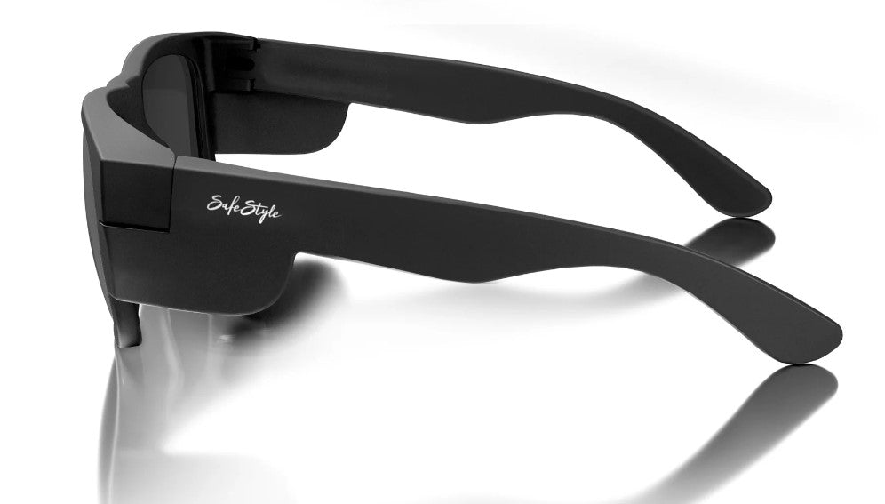 Fusions Matte Black Frame Polarised Lens
