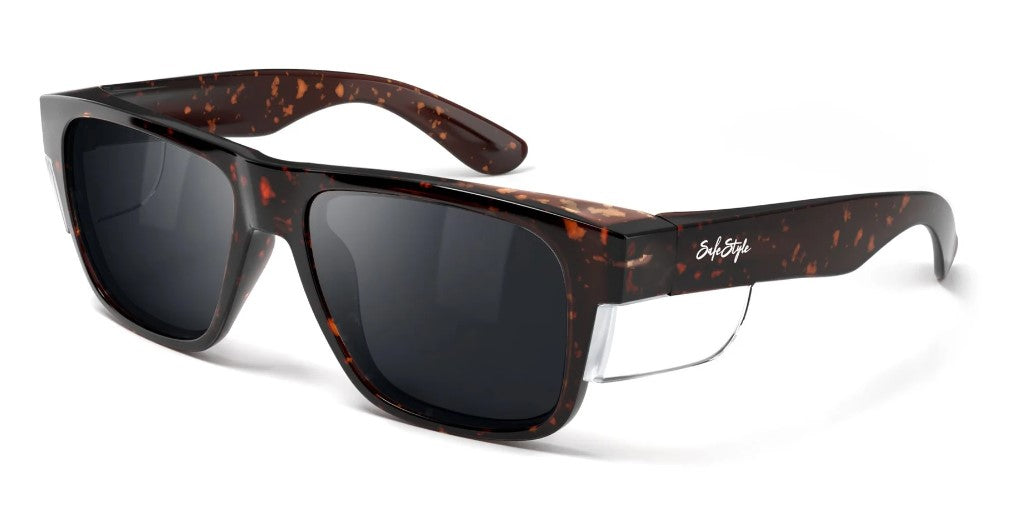 Fusions Brown Tort Frame Polarised Lens