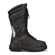 Oliver 14" Mining Laceup Black Boot