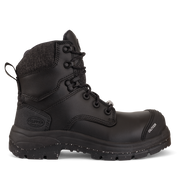 Oliver Women's Zip Sided Black Boot 150mm