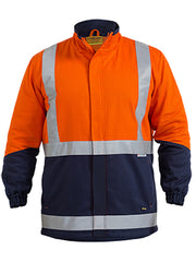 Bisley Two Tone Hi Vis Rain Jacket