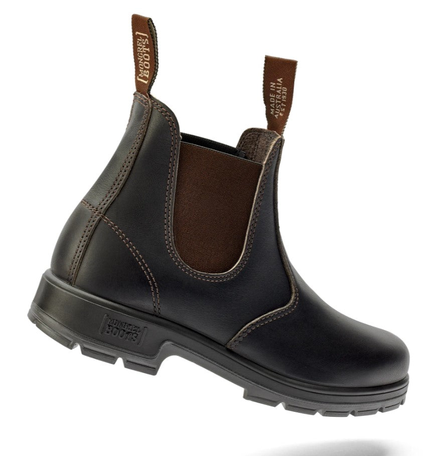 K9 Claret Oil Kip Elastic Sided Boot