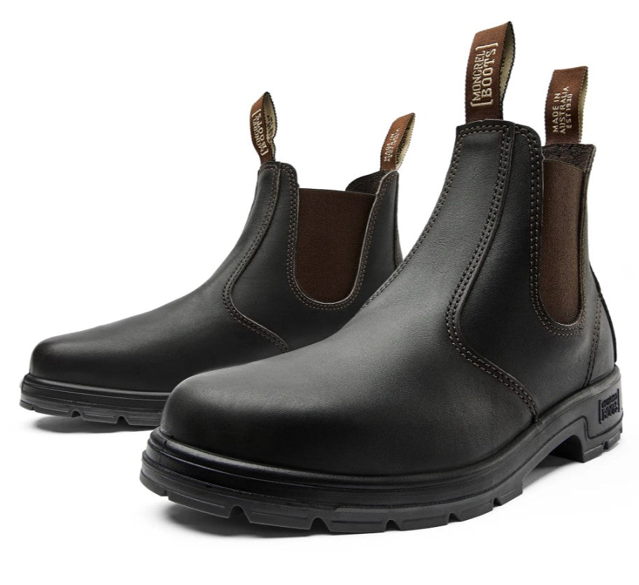 K9 Claret Oil Kip Elastic Sided Boot