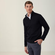 NNNT Long Sleeve Zip Neck Jumper