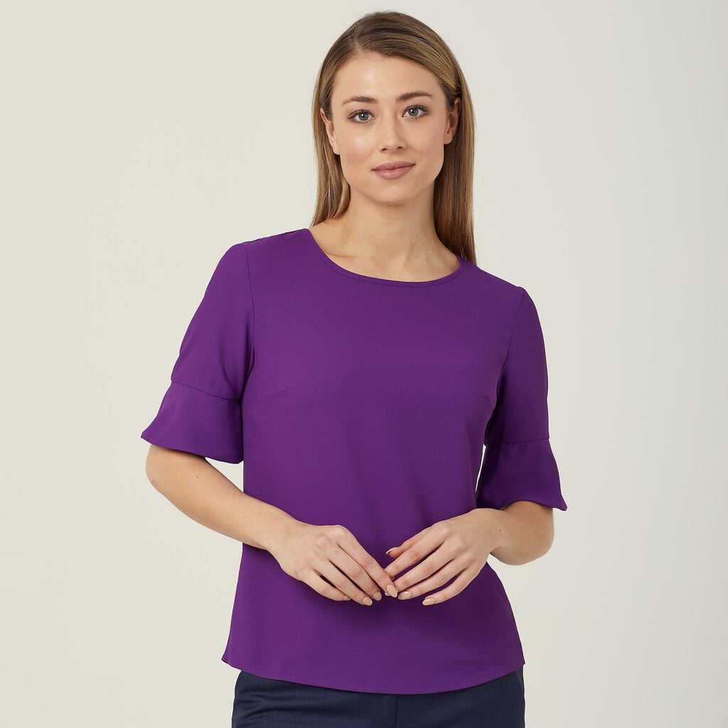 NNT Fluted Sleeve Top CATU5T
