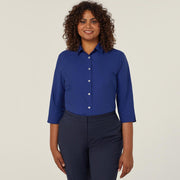 Poly Cotton End-on-end 3/4 Sleeve Shirt