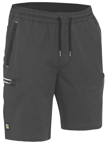 Bisley 4 Way Stretch Elastic Waist Shorts