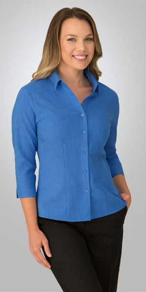 Ezylin: 3/4 Sleeve Featuring A Unique Fabric With Easy Care Properties