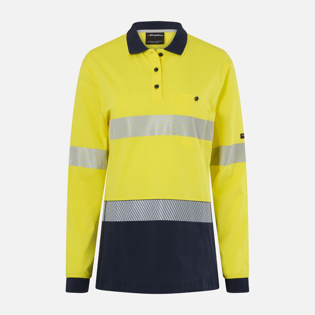 Women's Originals Hi-Vis Spliced Taped Cotton Polo