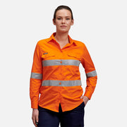 Women's Workcool 2 Hi Vis Reflective Work Shirt K44545