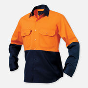 Originals Hi Vis Long Sleeve Drill Work Shirt