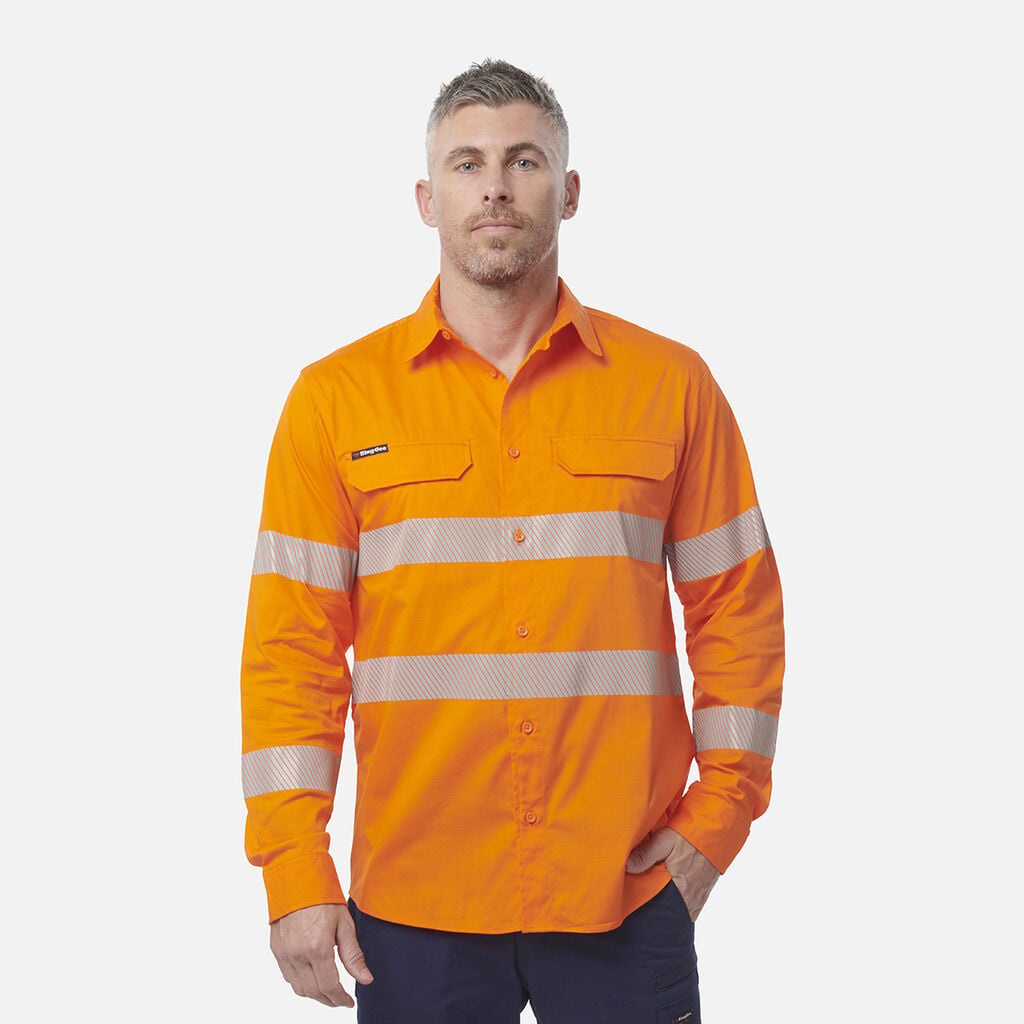 Workcool Pro Hi Vis Stretch Reflective Work Shirt K54031