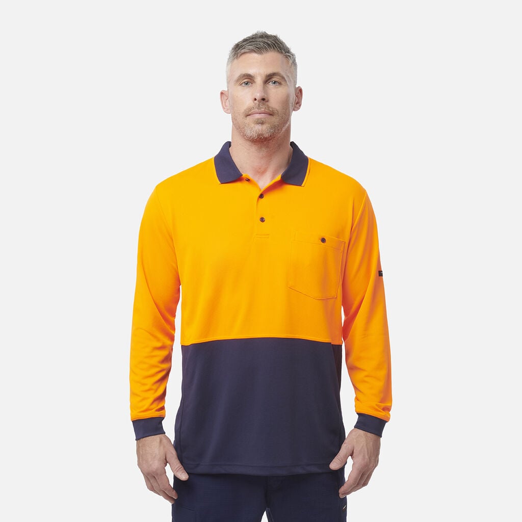 Workcool Hyperfreeze Spliced Polo Long Sleeve K54235