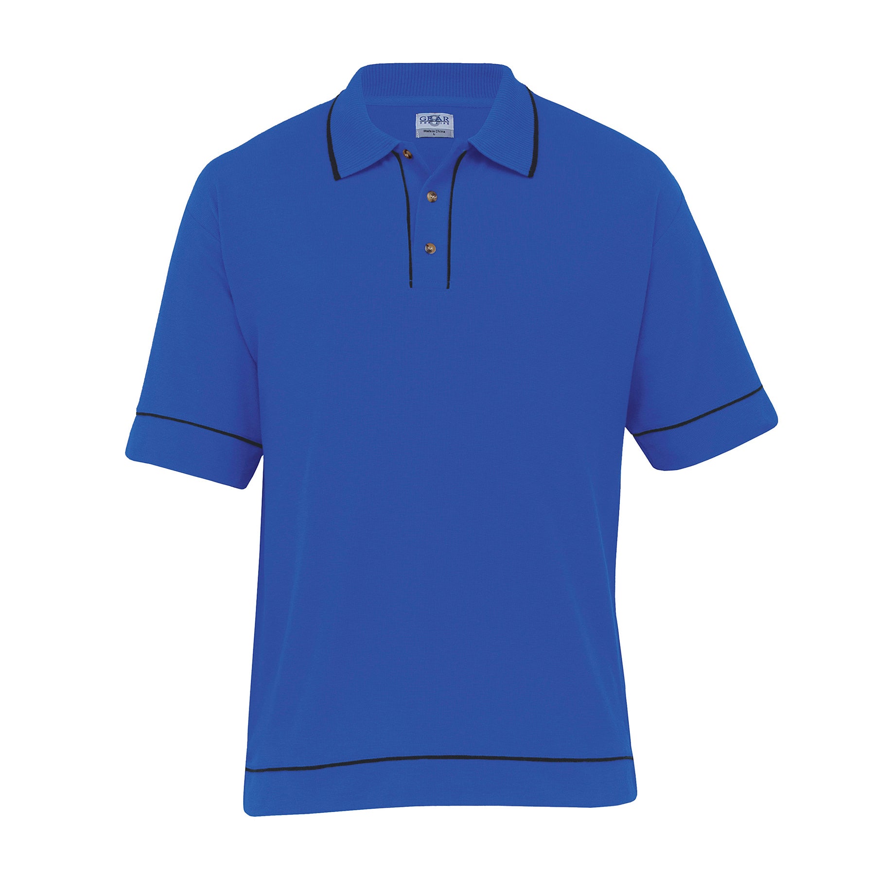 Rwp Gear For Life Retro Waffle Polo Shirt