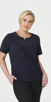 The Knit Woven Short Sleeve