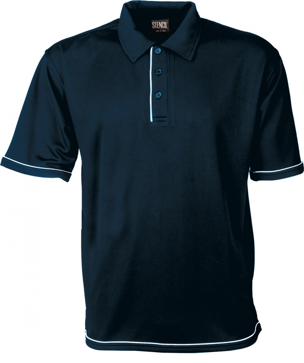 Stencil Cool Dry S/S Men's S/S Polos