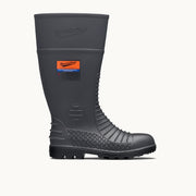 Grey Comfort Arch Steel Toe And Midsole Gum Boot 024