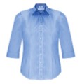 Ladies 3/4 Sleeve Euro Shirt