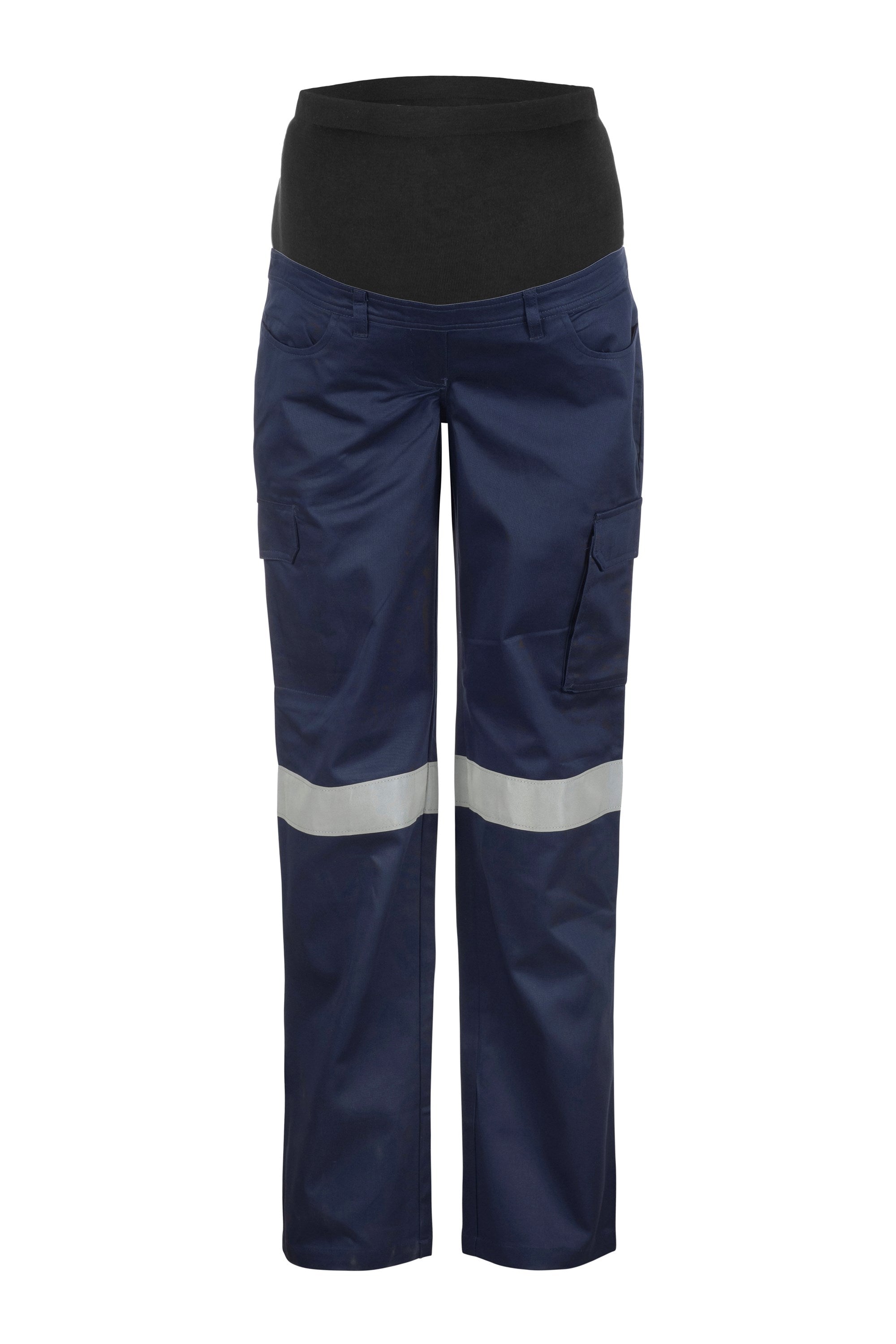 Maternity Cargo Cotton Drill Trouser With CSR Reflective Tape