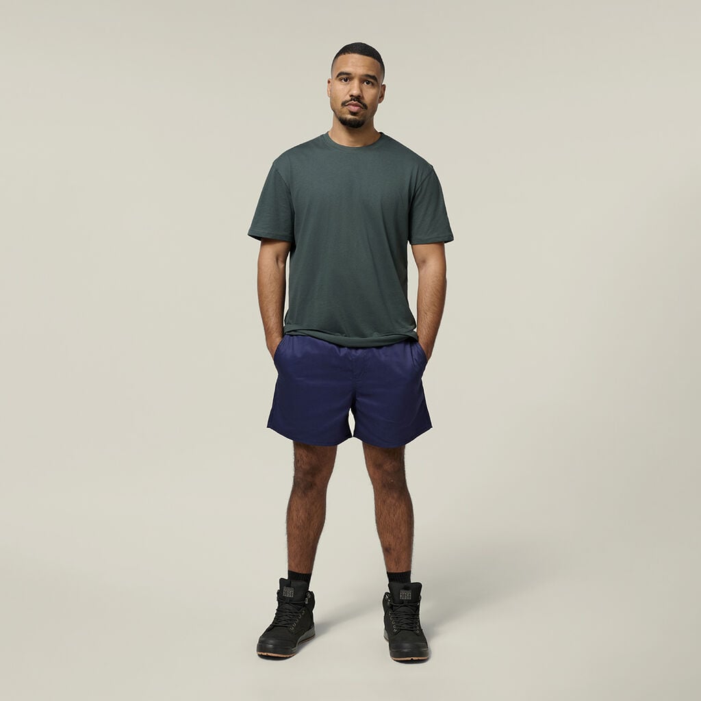 Hard Yakka Relaxed Fit Elastic Waist Cotton Drill Short Y05545
