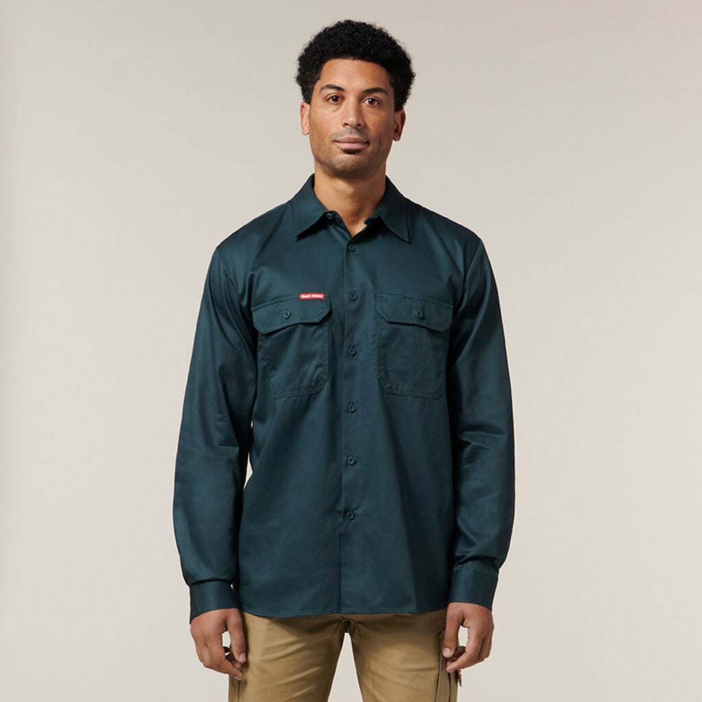 Yakka Foundations Cotton Drill Long Sleeve Shirt Y07500
