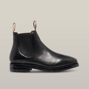 Mustang Signature Pull-up Leather Boot - Black Y61061