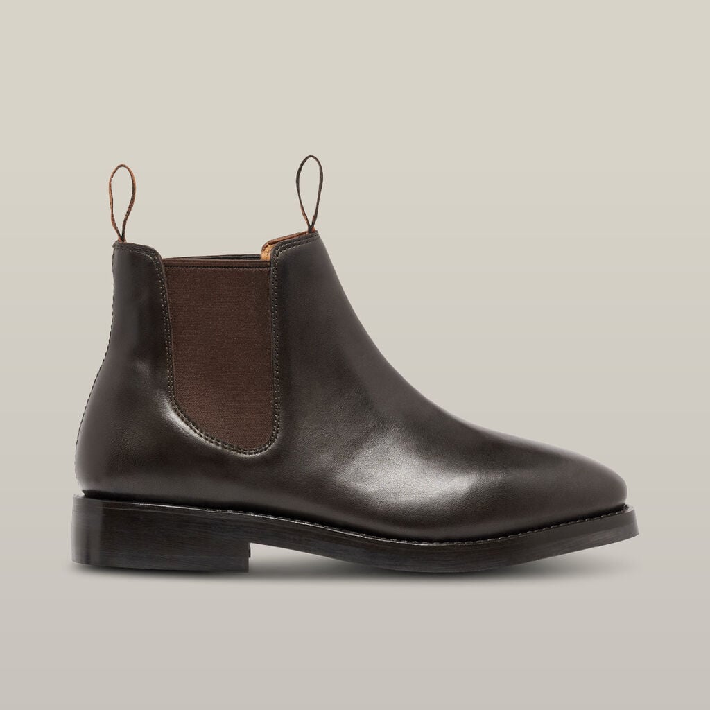 Mustang Signature Pull-up Leather Boot - Brown Y61062